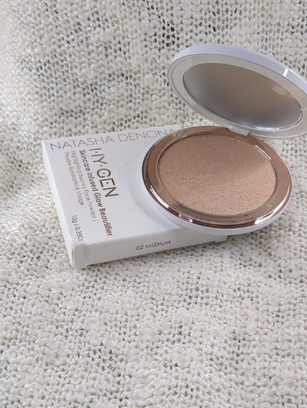 Natasha Denona HY-GEN Skincare Infused Glow Beautifier in 02 Medium, 10g/0.35oz
